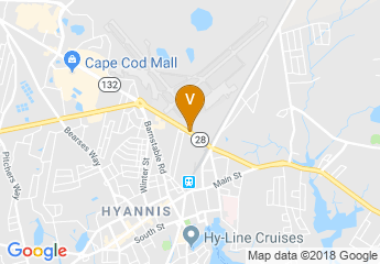 map of DoubleTree by Hilton Hotel Cape Cod - Hyannis