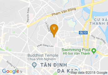 map of HCMC - Vietnam