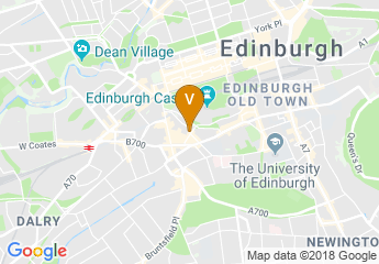map of Castle Terrace Restaurant
