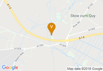 map of Quy Mill Hotel & Spa, Cambridge