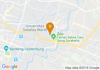 map of Universitas Sebelas Maret