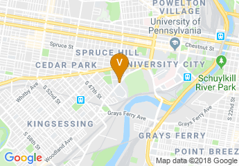 map of University of the Sciences in Philadelphia