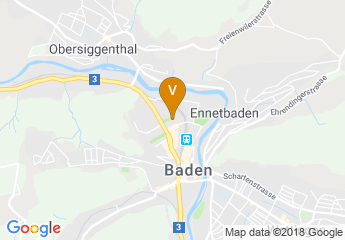map of Culture and Congress Centre Trafo Baden