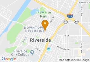 map of Marriott Riverside at the Convention Center