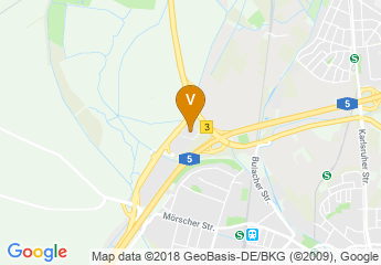map of Radisson Blu Hotel Karlsruhe