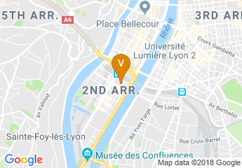 map of Ucly - University Catholic De Lyon (Campus Saint-Paul)