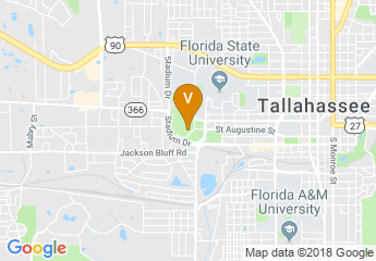 map of University Center Club at FSU