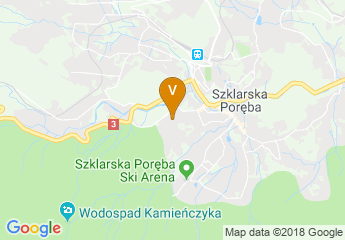 map of INTERFERIE w Szklarskiej Porębie - Hotel BORNIT