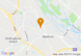 map of Matford Centre