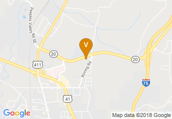 map of Clarence Brown Conference Center