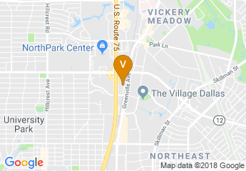 map of DoubleTree by Hilton Hotel Dallas - Campbell Centre