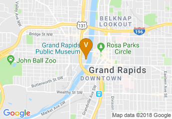 map of Eberhard Center GVSU