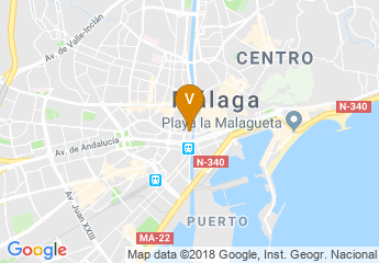 map of Hotel NH Malaga