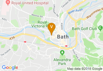 map of Apex City of Bath Hotel