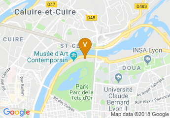 map of Cité Internationale