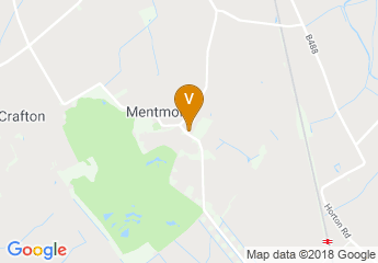 map of Mentmore Village Hall