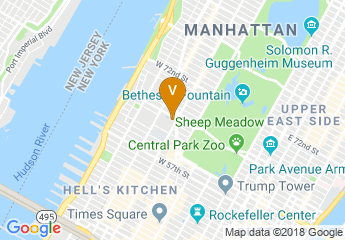 map of David Geffen Hall