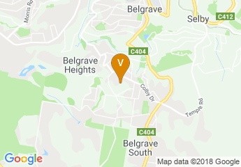 map of Belgrave Heights Convention Centre