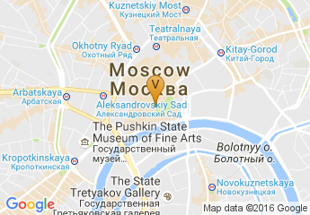 map of Moscow State University of Economics, Statistics and Informatics