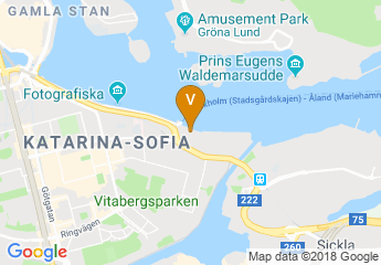 map of Viking Line Terminal
