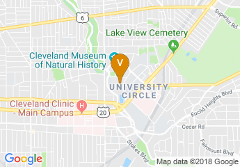 map of The Cleveland Museum of Art