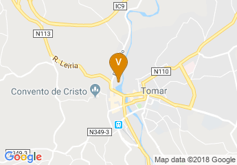map of Hotel dos Templários