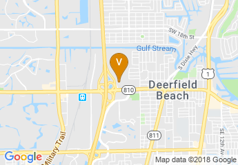 map of DoubleTree by Hilton Hotel Deerfield Beach - Boca Raton