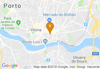 map of Hotel NH Collection Porto