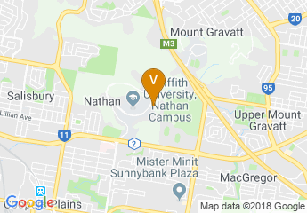 map of Griffith University EcoCentre