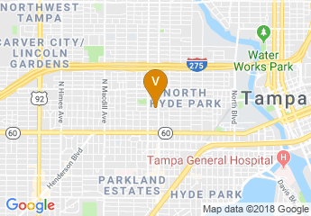 map of Bryan Glazer Family JCC