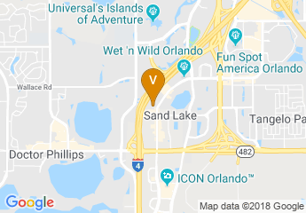 map of Marriott Orlando World Center