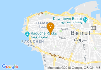 map of Le Bristol Hotel