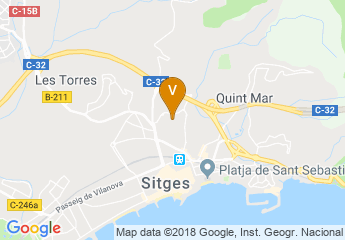 map of MELIÃ SITGES
