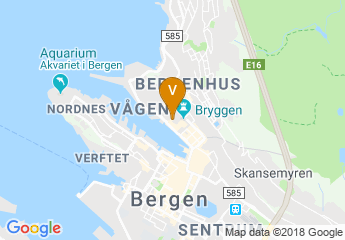 map of Radisson Blu Royal Hotel, Bergen