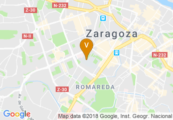 map of University of Zaragoza