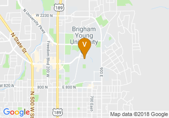 map of Brigham Young University