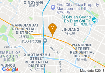 map of JW Marriott Hotel Chengdu