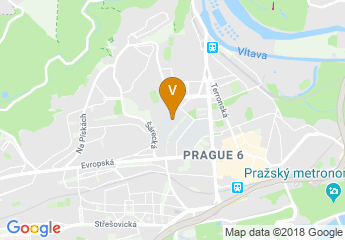 map of Faculty of Civil Engineering CTU Prague