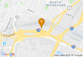map of DoubleTree by Hilton Hotel Newark Airport
