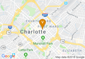 map of SpringHill Suites by Marriott Charlotte Uptown