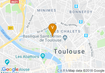 map of Hotel Mercure Toulouse Centre Compans