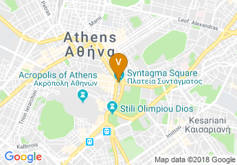 map of Hotel NJV Athens Plaza