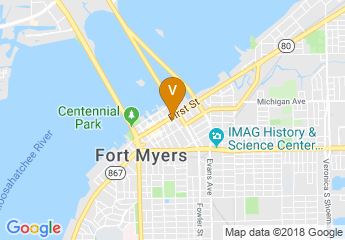 map of Fort Myers Regional Library