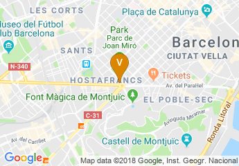 map of Hotel Catalonia Barcelona Plaza