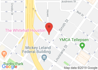 map of The Whitehall Houston