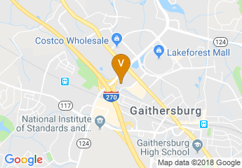 map of Hilton Washington DC North/Gaithersburg