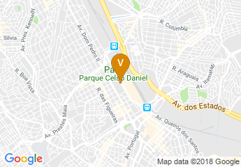 map of Ibis Santo André