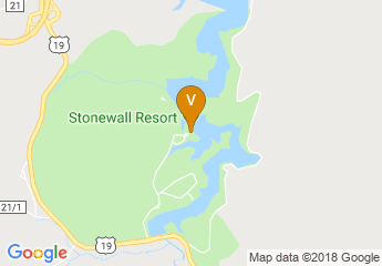 map of Stonewall Resort