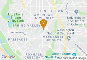 map of American University