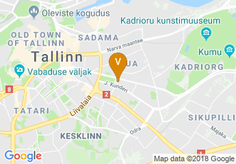 map of Hilton Tallinn Park